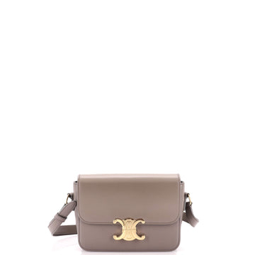 Celine Triomphe Shoulder Bag Smooth Calfskin Teen