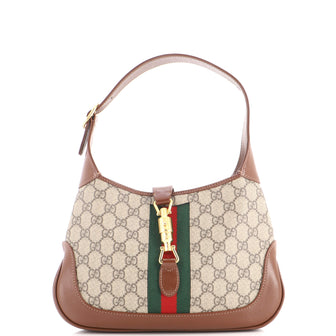 Gucci Jackie 1961 Hobo GG Coated Canvas Small