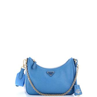 Re-Edition 2005 Shoulder Bag Saffiano Leather Small
