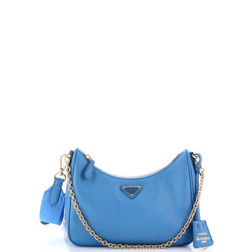 Re-Edition 2005 Shoulder Bag Saffiano Leather Small