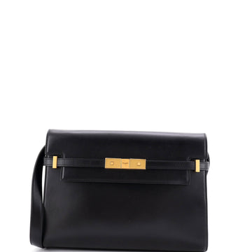 Saint Laurent Manhattan Shoulder Bag Leather Medium
