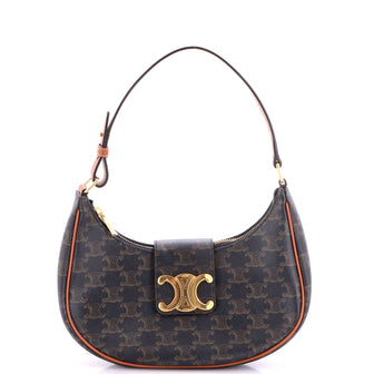 Celine Ava Triomphe Bag Triomphe Coated Canvas