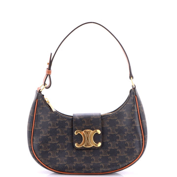 Celine Ava Triomphe Bag Triomphe Coated Canvas