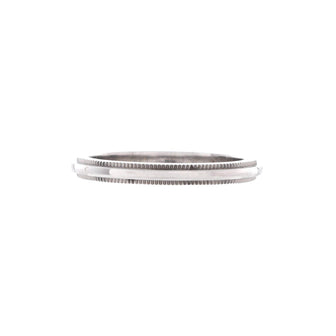 Tiffany & Co. Classic Milgrain Band Ring Platinum 2mm