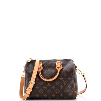 Louis Vuitton Speedy Bandouliere Bag Monogram Canvas 25