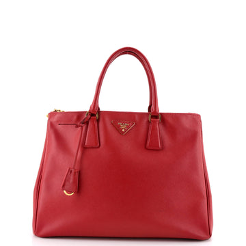 Prada Double Zip Lux Tote Saffiano Leather XL