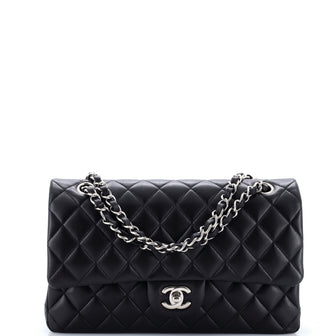Chanel Classic Double Flap Bag Quilted Lambskin Medium