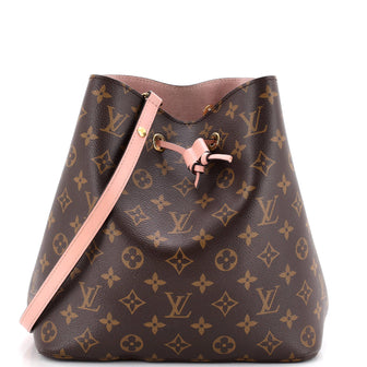Louis Vuitton NeoNoe Handbag Monogram Canvas with Leather MM