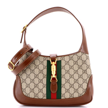 Gucci Jackie 1961 Hobo GG Coated Canvas Small
