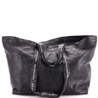 Balenciaga Carry Shopper Tote Leather Medium