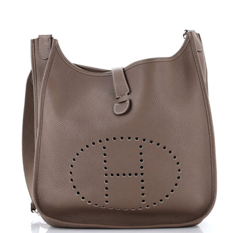 Hermes Evelyne Bag Gen III Clemence GM