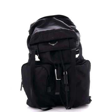 Prada Double Pocket Rucksack Backpack Re-Nylon Large