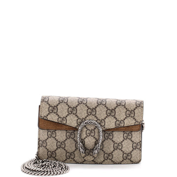 Gucci Dionysus Bag GG Coated Canvas Super Mini