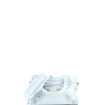 Balenciaga City Giant Studs Bag Leather Mini