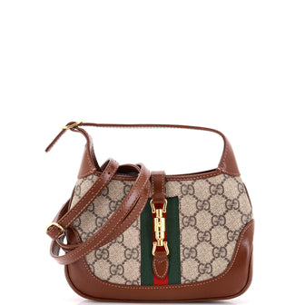 Gucci Jackie 1961 Hobo GG Coated Canvas Mini