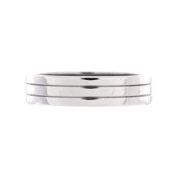 Cartier Vendome Louis Cartier Wedding Band Ring 18K White Gold 4.8mm