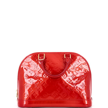 Louis Vuitton Alma Handbag Monogram Vernis PM