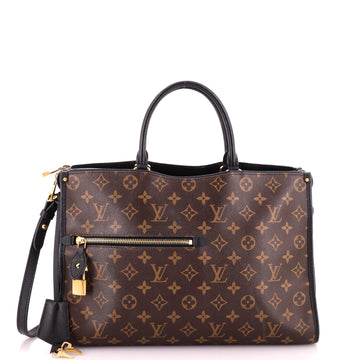 Louis Vuitton Popincourt NM Handbag Monogram Canvas with Leather MM