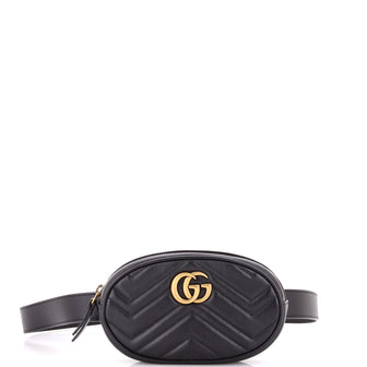 Gucci GG Marmont Belt Bag Matelasse Leather