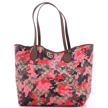 Gucci GG Open Tote GG Camouflage Coated Canvas Large