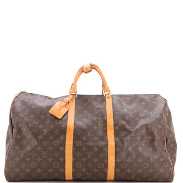 Louis Vuitton Keepall Bag Monogram Canvas 60