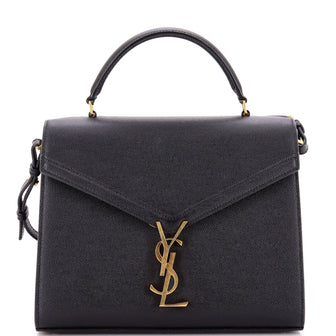 Saint Laurent Cassandra Top Handle Bag Leather Medium