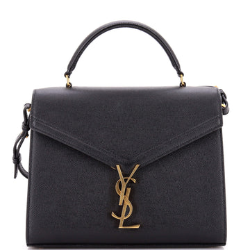 Saint Laurent Cassandra Top Handle Bag Leather Medium