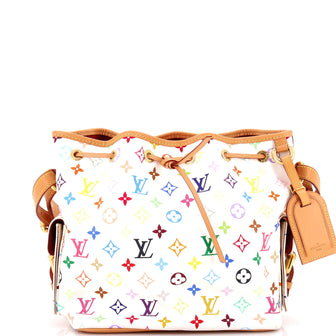 Louis Vuitton Petit Noe Handbag Monogram Multicolor