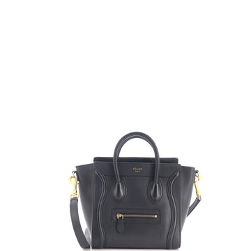 Celine Luggage Bag Smooth Leather Nano