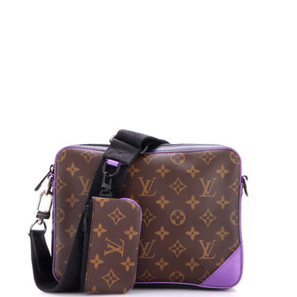 Louis Vuitton Trio Messenger Bag Macassar Monogram Canvas