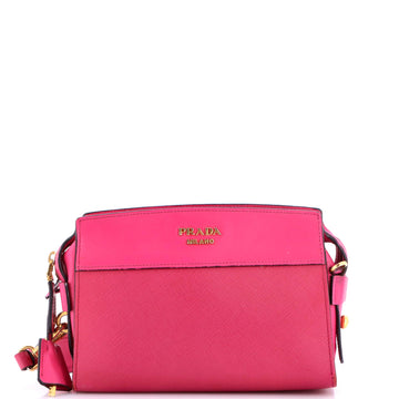 Prada Esplanade Crossbody Bag Saffiano with City Calf Small