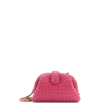 Bottega Veneta Lauren 1980 Clutch with Chain Intrecciato Nappa Teen