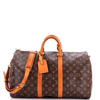 Louis Vuitton Keepall Bandouliere Bag Monogram Canvas 45