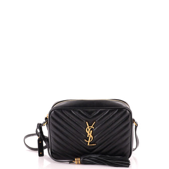 Saint Laurent Lou Camera Bag Matelasse Chevron Leather Small