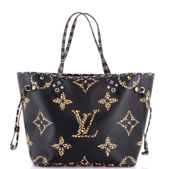 Louis Vuitton Neverfull NM Tote Limited Edition Jungle Monogram Giant MM