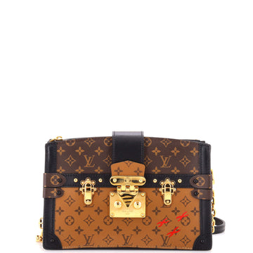 Louis Vuitton Trunk Clutch Reverse Monogram Canvas