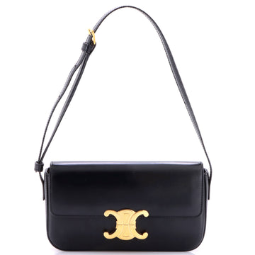 Celine Triomphe East-West Shoulder Bag Smooth Calfskin