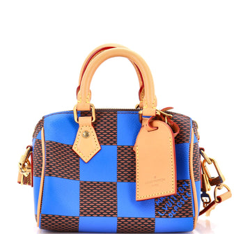 Louis Vuitton Speedy Bandouliere Bag Damier Pop 18