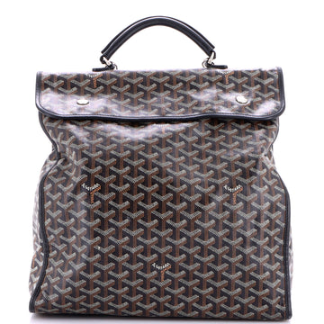 Goyard Saint Leger Briefcase Backpack Coated Canvas