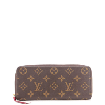 Louis Vuitton Clemence Wallet Monogram Canvas