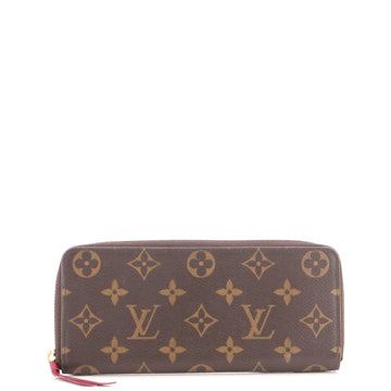Louis Vuitton Clemence Wallet Monogram Canvas