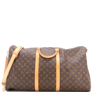 Louis Vuitton Keepall Bandouliere Bag Monogram Canvas 60
