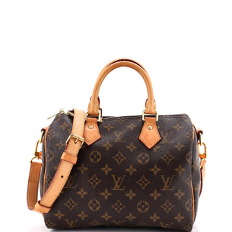 Louis Vuitton Speedy Bandouliere Bag Monogram Canvas 25