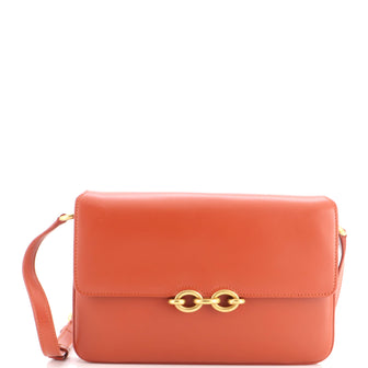 Saint Laurent Le Maillon Shoulder Bag Leather Medium