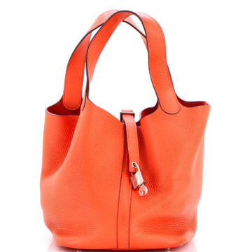 Hermes Picotin Lock Bag Clemence MM