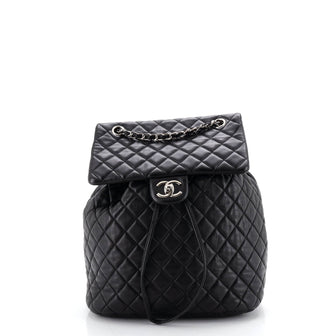Chanel Urban Spirit Backpack Quilted Lambskin Large