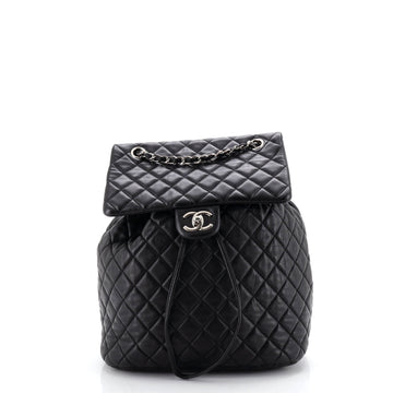 Chanel Urban Spirit Backpack Quilted Lambskin Large
