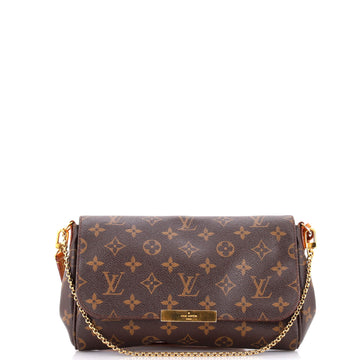 Louis Vuitton Favorite Handbag Monogram Canvas MM
