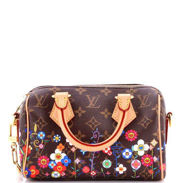 Louis Vuitton x Takashi Murakami Speedy Bandouliere Bag Flowers Monogram Canvas 20