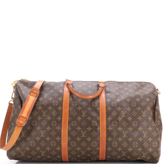 Louis Vuitton Keepall Bandouliere Bag Monogram Canvas 60